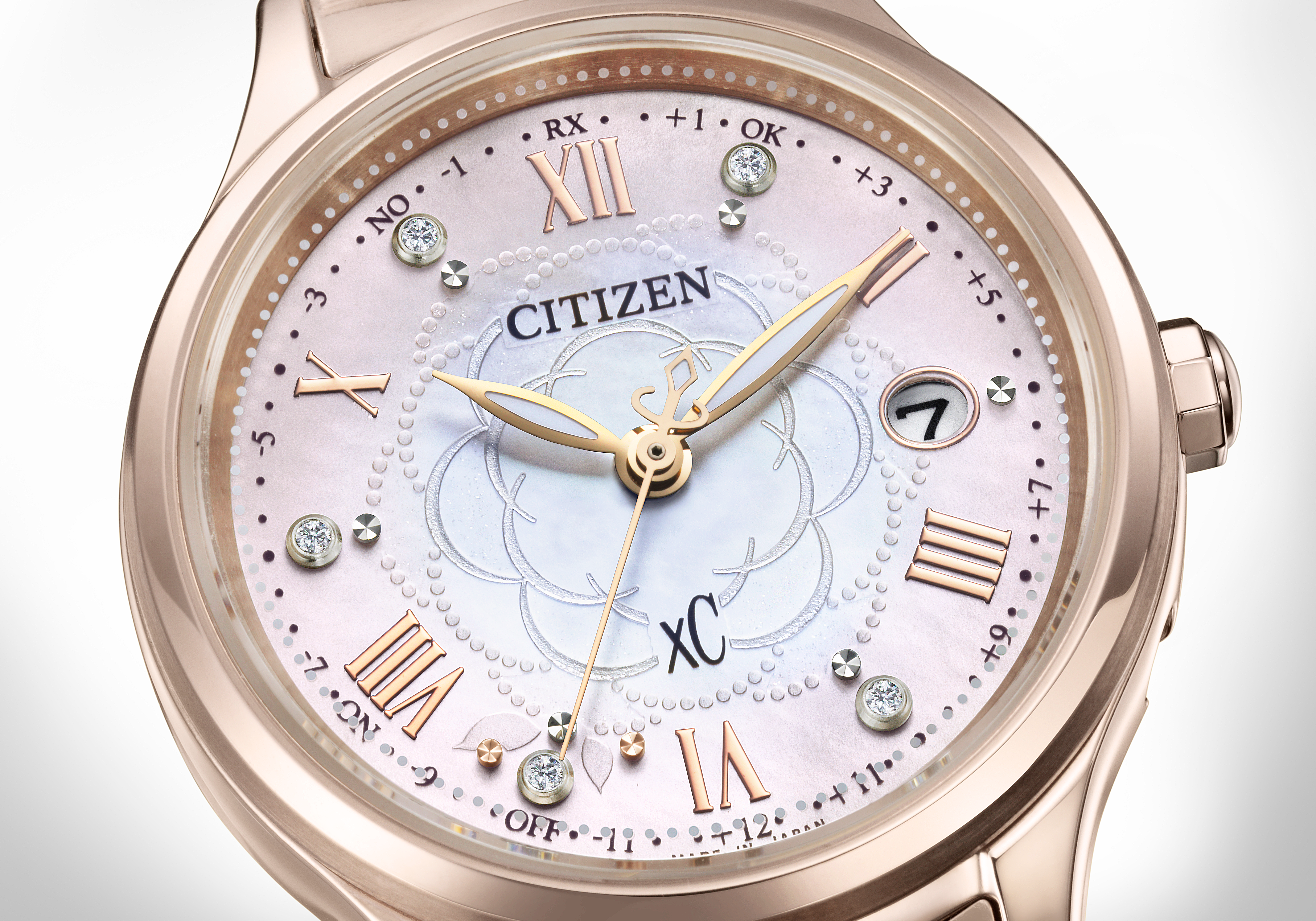 シチズン クロスシー ES9498-69N 文字板ディテール