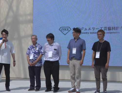 大阪ジュエリー工芸協組　大阪・関西万博２０２５で「ジュエリーパフォーマンス＆サンプル配布会」開催