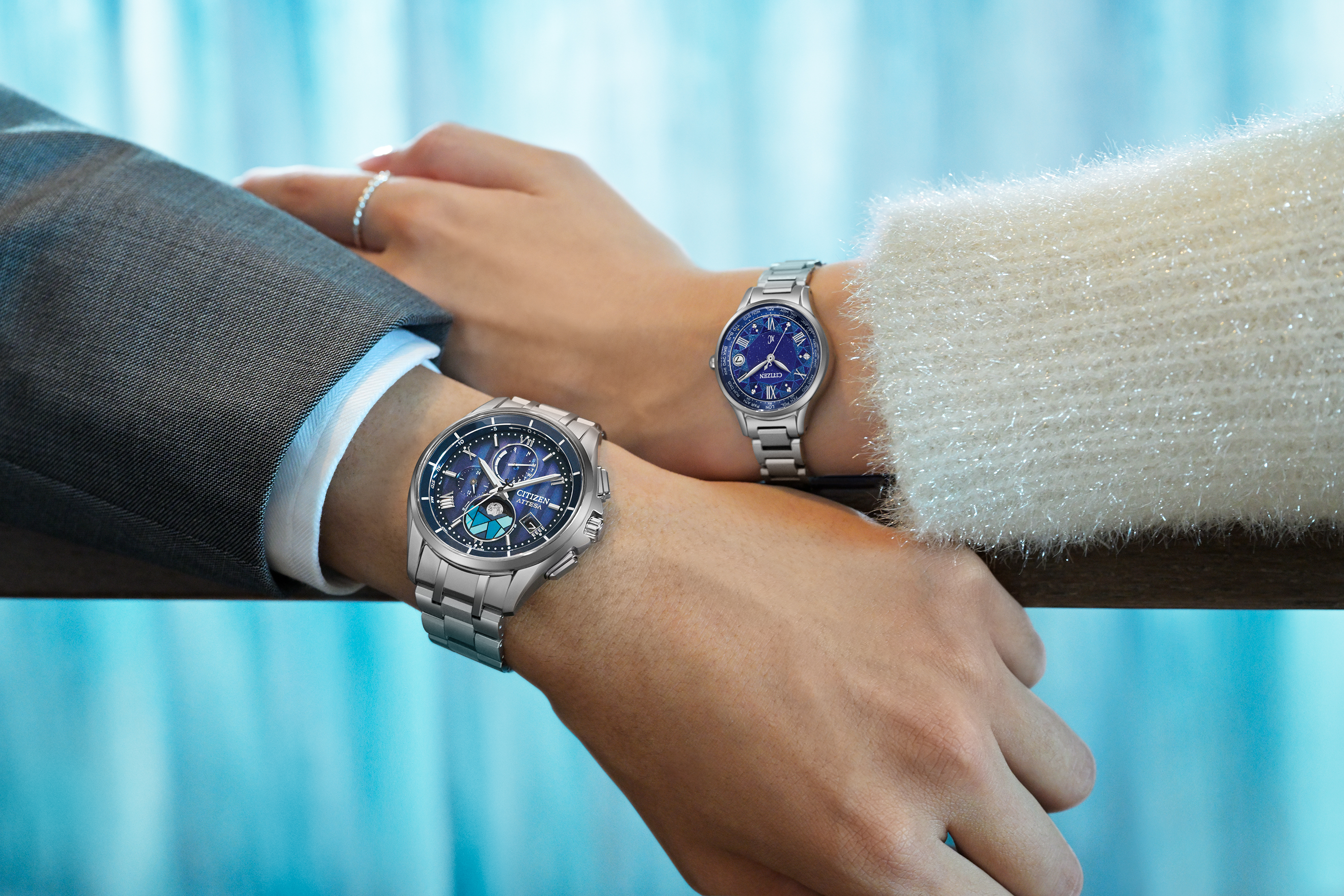 ATTESA BY1000-51L と xC EC1160-71L のペア着用イメージ