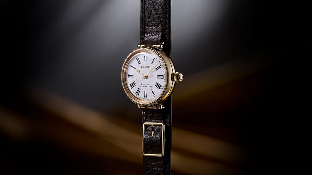 セイコー プレザージュ 琺瑯ダイヤル 145周年記念限定モデル SARX136